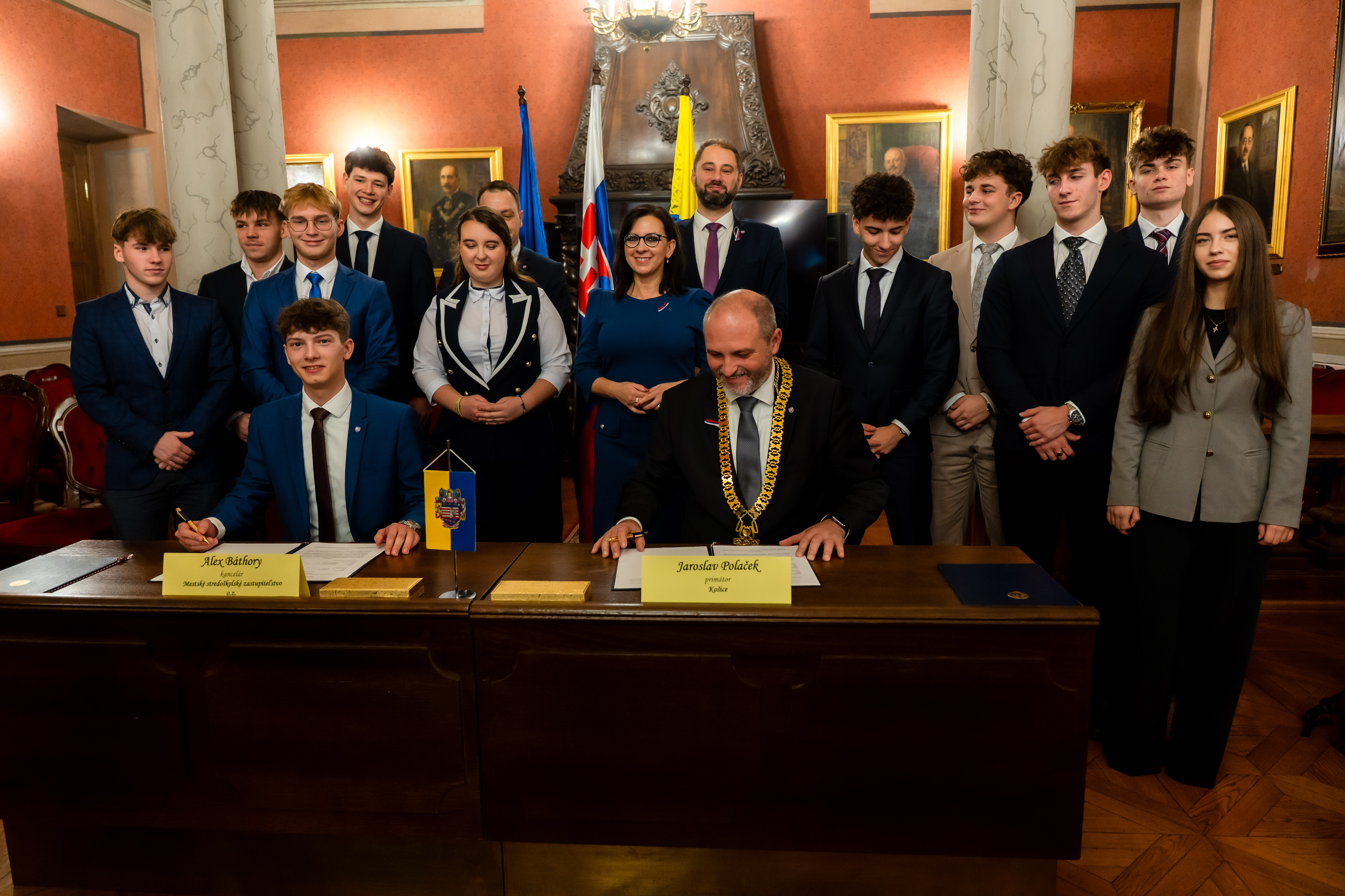 Podpis dohody o spolupraci so studentskym parlamentom-20